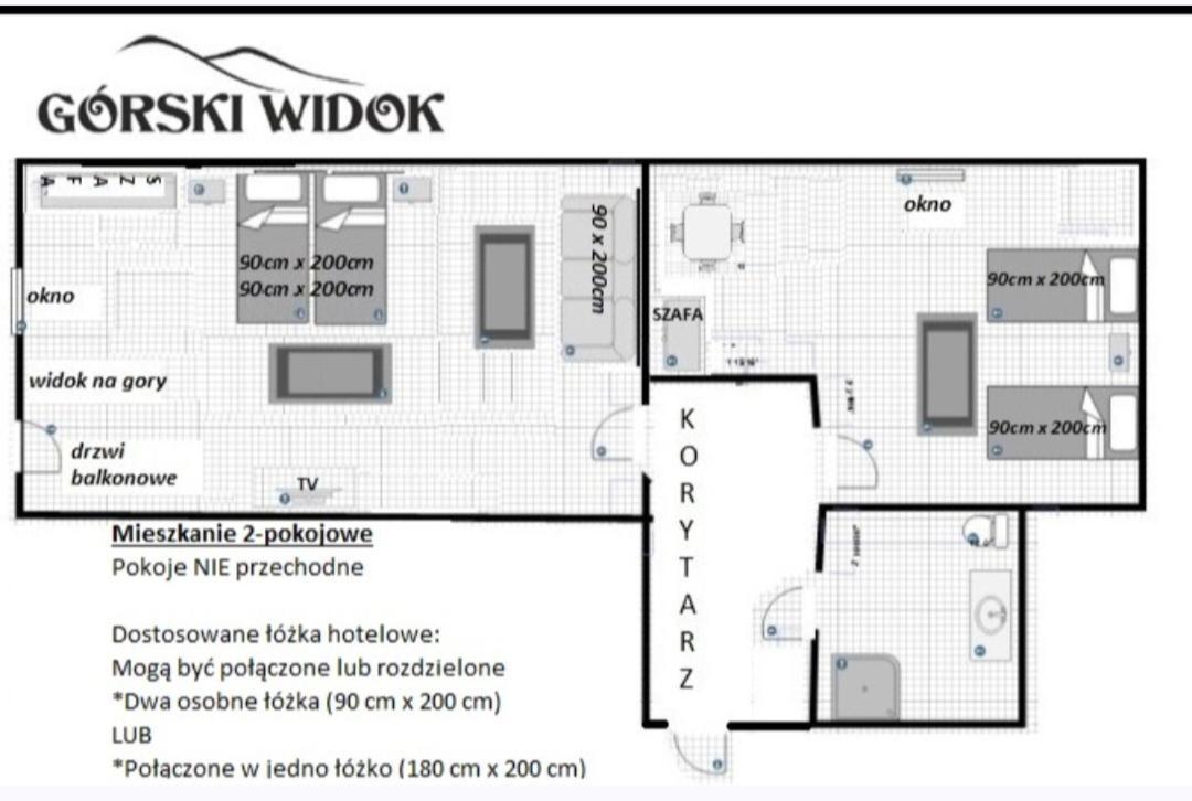 Gorski Widok Karpacz Apartamenty I Pokoje- Salon Kominkowy Εξωτερικό φωτογραφία