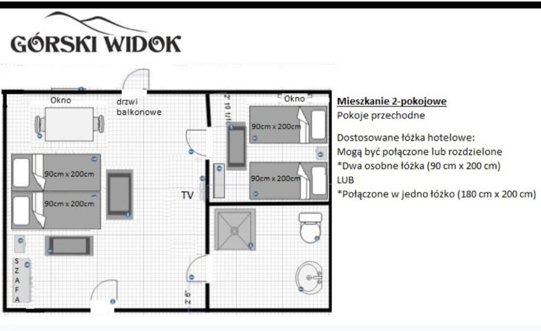 Gorski Widok Karpacz Apartamenty I Pokoje- Salon Kominkowy Εξωτερικό φωτογραφία